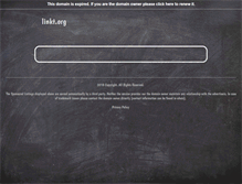 Tablet Screenshot of linkt.org
