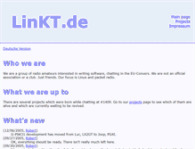 Tablet Screenshot of linkt.de